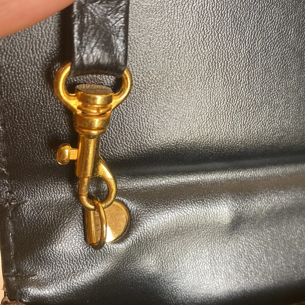 Vintage 1970’s  multi color snakeskin J.Reneé Hong Kong clutch/removable straps - Picture 8 of 11